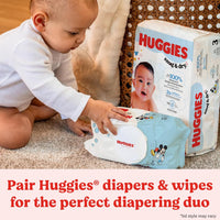 Huggies Simply Clean Unscented Baby Diaper Wipes, 11 Flip - Top Packs (704 Wipes Total), Packaging May Vary - 7DAY'S