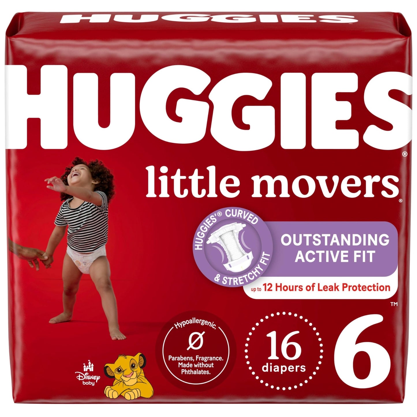 Huggies Size 5 Diapers, Little Movers Baby Diapers, Size 5 (27+ lbs), 132 Count (2 Packs of 66), Packaging May Vary - 7DAY'S