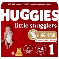 Huggies Size Newborn Diapers, Little Snugglers Baby Diapers, Size Newborn (up to 10 lbs), 31 Count, Packaging May Vary - 7DAY'S