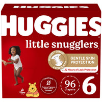 Huggies Size Newborn Diapers, Little Snugglers Baby Diapers, Size Newborn (up to 10 lbs), 31 Count, Packaging May Vary - 7DAY'S