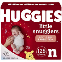 Huggies Size Newborn Diapers, Little Snugglers Baby Diapers, Size Newborn (up to 10 lbs), 31 Count, Packaging May Vary - 7DAY'S