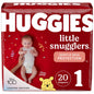 Huggies Size Newborn Diapers, Little Snugglers Baby Diapers, Size Newborn (up to 10 lbs), 31 Count, Packaging May Vary - 7DAY'S