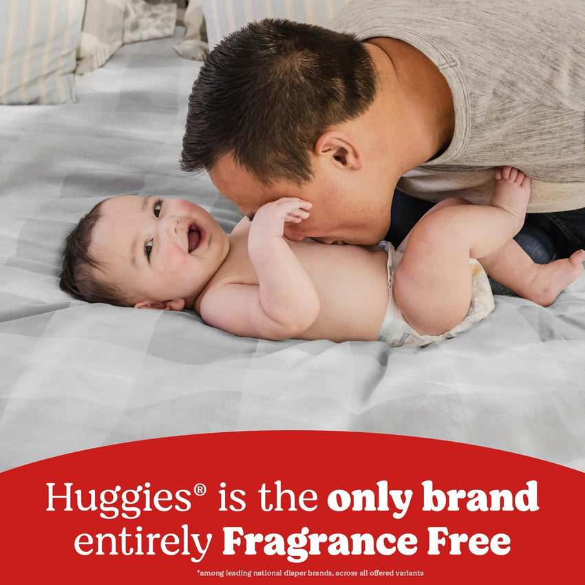 Huggies Size Newborn Diapers, Little Snugglers Baby Diapers, Size Newborn (up to 10 lbs), 31 Count, Packaging May Vary - 7DAY'S