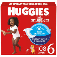 Huggies Size Newborn Diapers, Little Snugglers Baby Diapers, Size Newborn (up to 10 lbs), 31 Count, Packaging May Vary - 7DAY'S