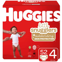 Huggies Size Newborn Diapers, Little Snugglers Baby Diapers, Size Newborn (up to 10 lbs), 31 Count, Packaging May Vary - 7DAY'S