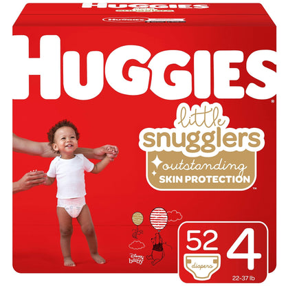 Huggies Size Newborn Diapers, Little Snugglers Baby Diapers, Size Newborn (up to 10 lbs), 31 Count, Packaging May Vary - 7DAY'S