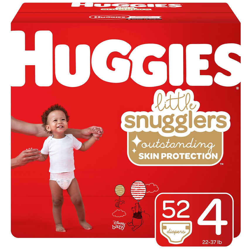 Huggies Size Newborn Diapers, Little Snugglers Baby Diapers, Size Newborn (up to 10 lbs), 31 Count, Packaging May Vary - 7DAY'S