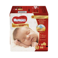 Huggies Size Newborn Diapers, Little Snugglers Baby Diapers, Size Newborn (up to 10 lbs), 31 Count, Packaging May Vary - 7DAY'S