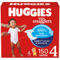 Huggies Size Newborn Diapers, Little Snugglers Baby Diapers, Size Newborn (up to 10 lbs), 31 Count, Packaging May Vary - 7DAY'S
