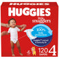 Huggies Size Newborn Diapers, Little Snugglers Baby Diapers, Size Newborn (up to 10 lbs), 31 Count, Packaging May Vary - 7DAY'S