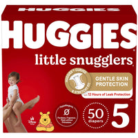 Huggies Size Newborn Diapers, Little Snugglers Baby Diapers, Size Newborn (up to 10 lbs), 31 Count, Packaging May Vary - 7DAY'S