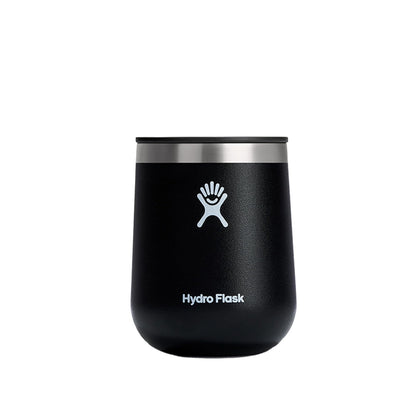Hydro Flask 10 Oz Wine Glass - Ceramic Stemless Wine Tumbler - Unbreakable with Lid in Trillium Pink - 7DAY'S