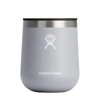 Hydro Flask 10 Oz Wine Glass - Ceramic Stemless Wine Tumbler - Unbreakable with Lid in Trillium Pink - 7DAY'S