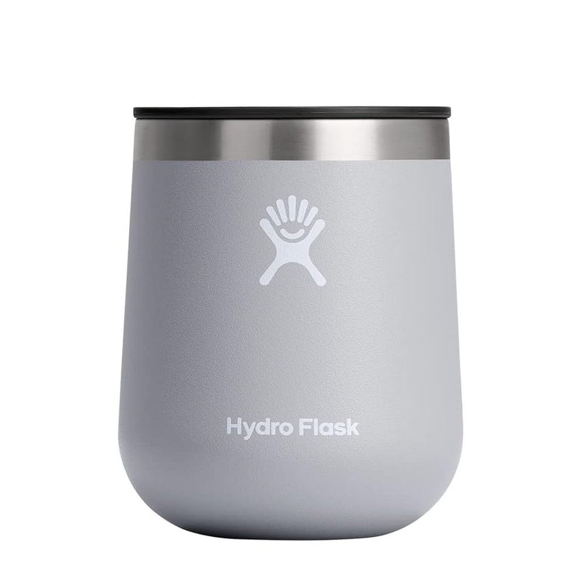 Hydro Flask 10 Oz Wine Glass - Ceramic Stemless Wine Tumbler - Unbreakable with Lid in Trillium Pink - 7DAY'S