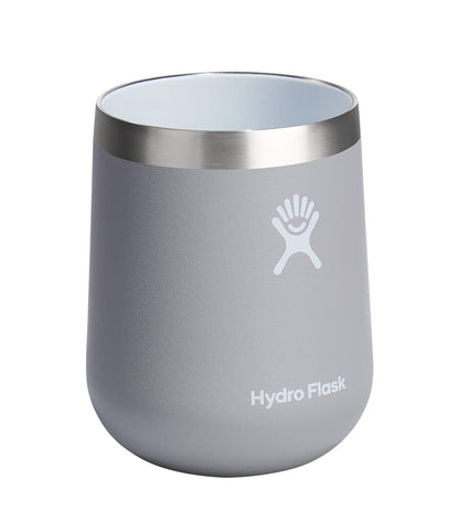 Hydro Flask 10 Oz Wine Glass - Ceramic Stemless Wine Tumbler - Unbreakable with Lid in Trillium Pink - 7DAY'S