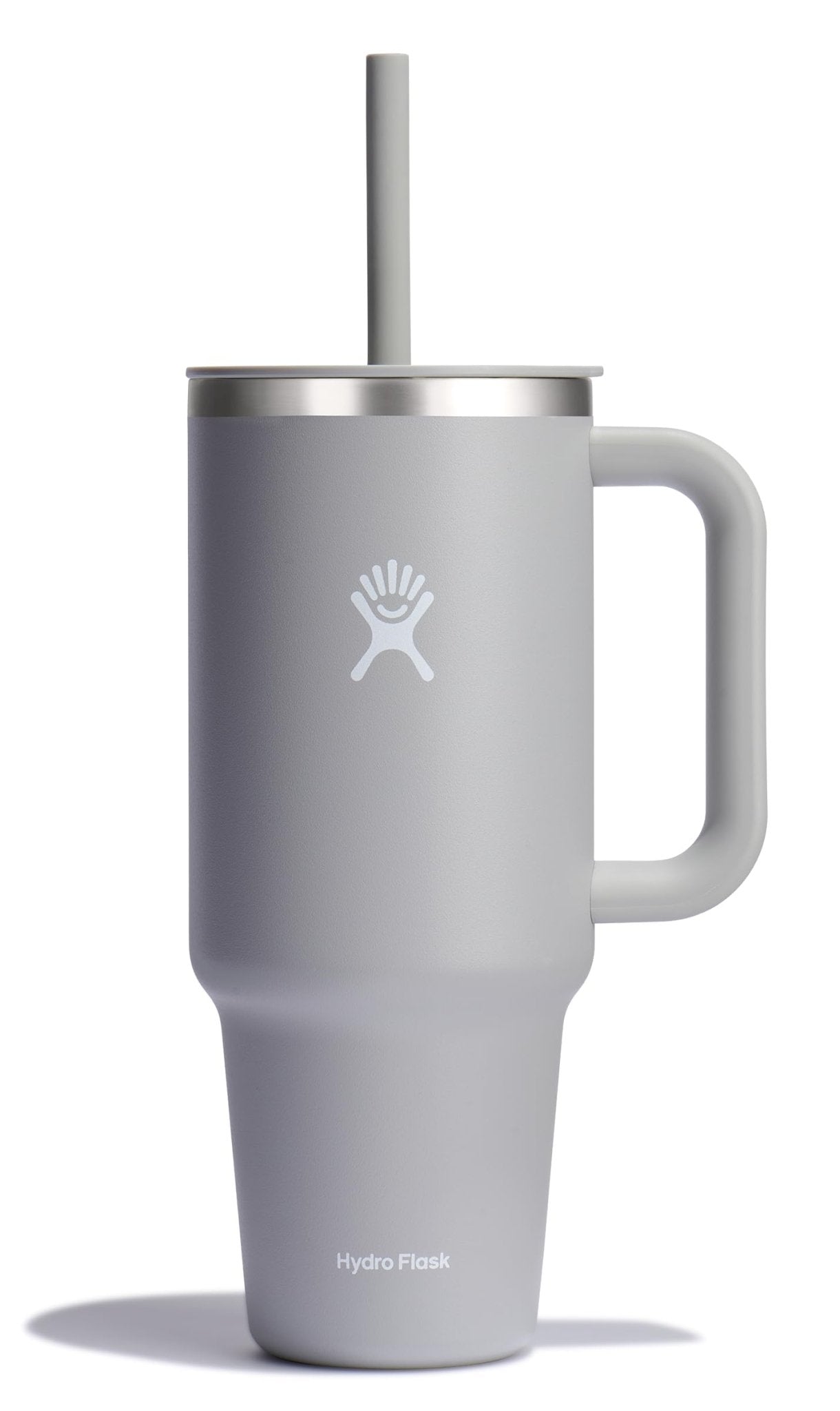 Hydro Flask 40 Oz Travel Tumbler with Handle, Lid and Straw - Insulated Stainless Steel in Sugarplum - 7DAY'S