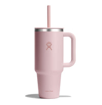 Hydro Flask 40 Oz Travel Tumbler with Handle, Lid and Straw - Insulated Stainless Steel in Sugarplum - 7DAY'S