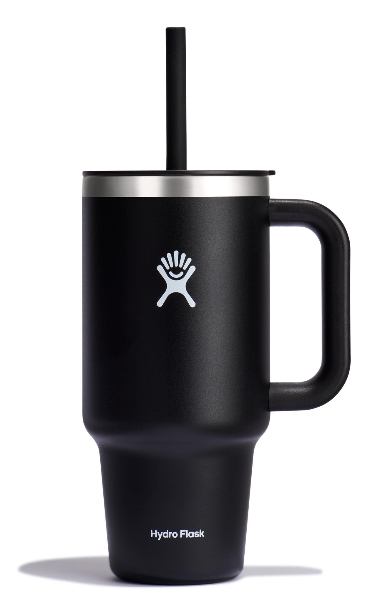 Hydro Flask 40 Oz Travel Tumbler with Handle, Lid and Straw - Insulated Stainless Steel in Sugarplum - 7DAY'S