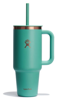 Hydro Flask 40 Oz Travel Tumbler with Handle, Lid and Straw - Insulated Stainless Steel in Sugarplum - 7DAY'S