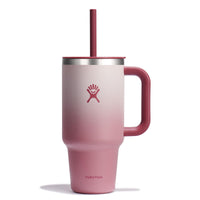 Hydro Flask 40 Oz Travel Tumbler with Handle, Lid and Straw - Insulated Stainless Steel in Sugarplum - 7DAY'S
