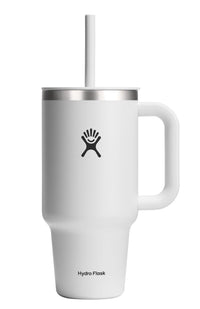 Hydro Flask 40 Oz Travel Tumbler with Handle, Lid and Straw - Insulated Stainless Steel in Sugarplum - 7DAY'S