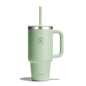 Hydro Flask 40 Oz Travel Tumbler with Handle, Lid and Straw - Insulated Stainless Steel in Sugarplum - 7DAY'S