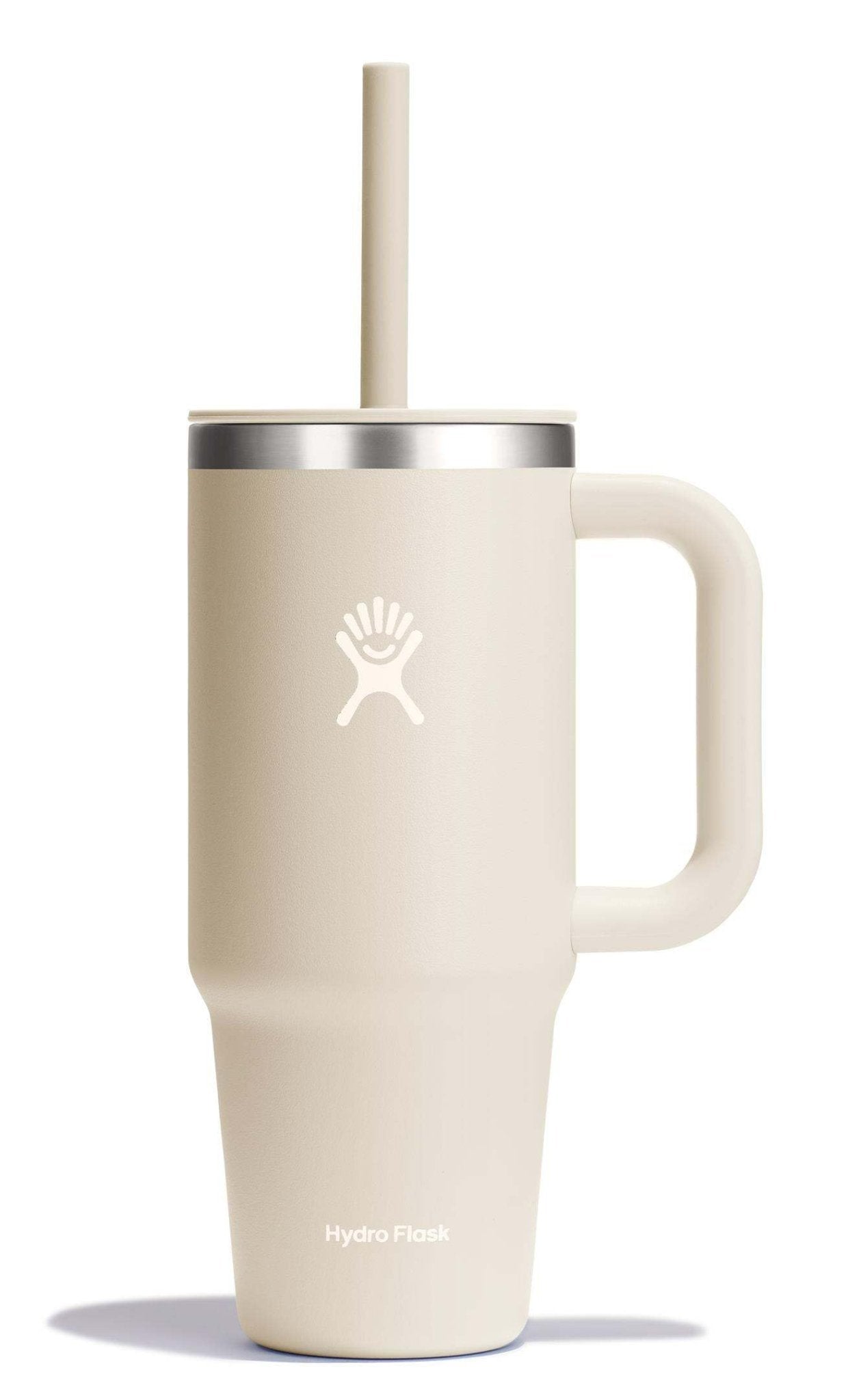 Hydro Flask 40 Oz Travel Tumbler with Handle, Lid and Straw - Insulated Stainless Steel in Sugarplum - 7DAY'S