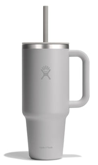 Hydro Flask 40 Oz Travel Tumbler with Handle, Lid and Straw - Insulated Stainless Steel in Sugarplum - 7DAY'S
