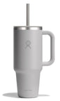 Hydro Flask 40 Oz Travel Tumbler with Handle, Lid and Straw - Insulated Stainless Steel in Sugarplum - 7DAY'S