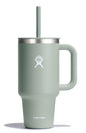Hydro Flask 40 Oz Travel Tumbler with Handle, Lid and Straw - Insulated Stainless Steel in Sugarplum - 7DAY'S