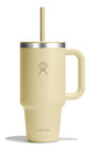 Hydro Flask 40 Oz Travel Tumbler with Handle, Lid and Straw - Insulated Stainless Steel in Sugarplum - 7DAY'S