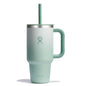 Hydro Flask 40 Oz Travel Tumbler with Handle, Lid and Straw - Insulated Stainless Steel in Sugarplum - 7DAY'S