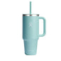 Hydro Flask 40 Oz Travel Tumbler with Handle, Lid and Straw - Insulated Stainless Steel in Sugarplum - 7DAY'S