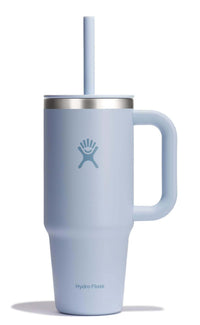 Hydro Flask 40 Oz Travel Tumbler with Handle, Lid and Straw - Insulated Stainless Steel in Sugarplum - 7DAY'S