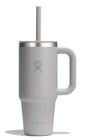 Hydro Flask 40 Oz Travel Tumbler with Handle, Lid and Straw - Insulated Stainless Steel in Sugarplum - 7DAY'S