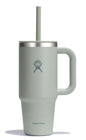 Hydro Flask 40 Oz Travel Tumbler with Handle, Lid and Straw - Insulated Stainless Steel in Sugarplum - 7DAY'S