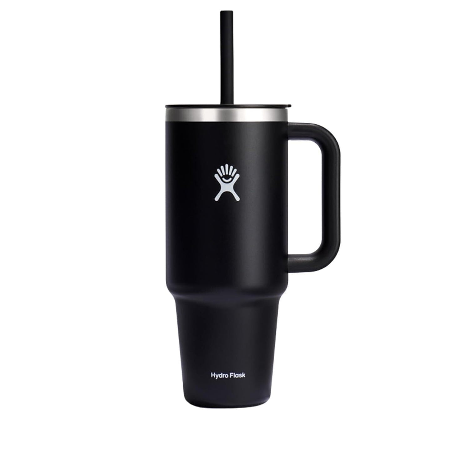 Hydro Flask 40 Oz Travel Tumbler with Handle, Lid and Straw - Insulated Stainless Steel in Sugarplum - 7DAY'S