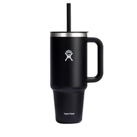 Hydro Flask 40 Oz Travel Tumbler with Handle, Lid and Straw - Insulated Stainless Steel in Sugarplum - 7DAY'S