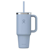 Hydro Flask 40 Oz Travel Tumbler with Handle, Lid and Straw - Insulated Stainless Steel in Sugarplum - 7DAY'S