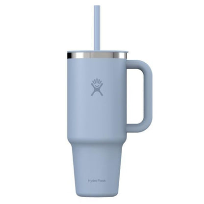 Hydro Flask 40 Oz Travel Tumbler with Handle, Lid and Straw - Insulated Stainless Steel in Sugarplum - 7DAY'S