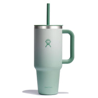 Hydro Flask 40 Oz Travel Tumbler with Handle, Lid and Straw - Insulated Stainless Steel in Sugarplum - 7DAY'S
