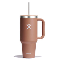 Hydro Flask 40 Oz Travel Tumbler with Handle, Lid and Straw - Insulated Stainless Steel in Sugarplum - 7DAY'S