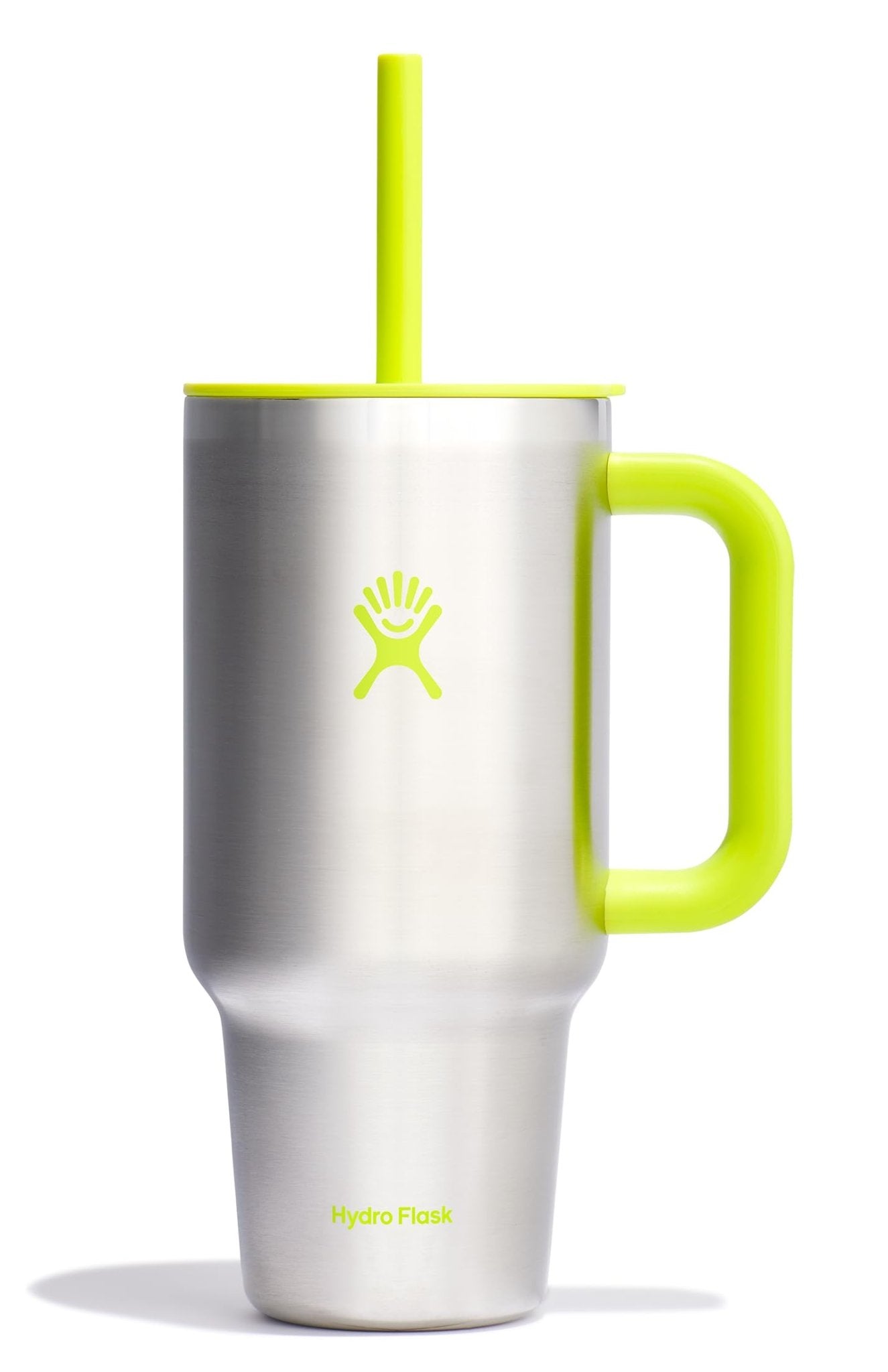 Hydro Flask 40 Oz Travel Tumbler with Handle, Lid and Straw - Insulated Stainless Steel in Sugarplum - 7DAY'S
