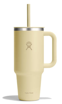 Hydro Flask 40 Oz Travel Tumbler with Handle, Lid and Straw - Insulated Stainless Steel in Sugarplum - 7DAY'S