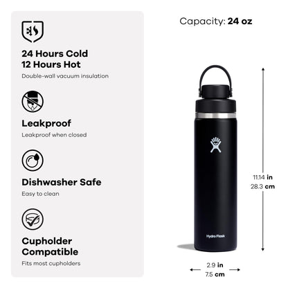 Hydro Flask 40 Oz Wide Flex Chug Cap Tonal Trillium - 7DAY'S
