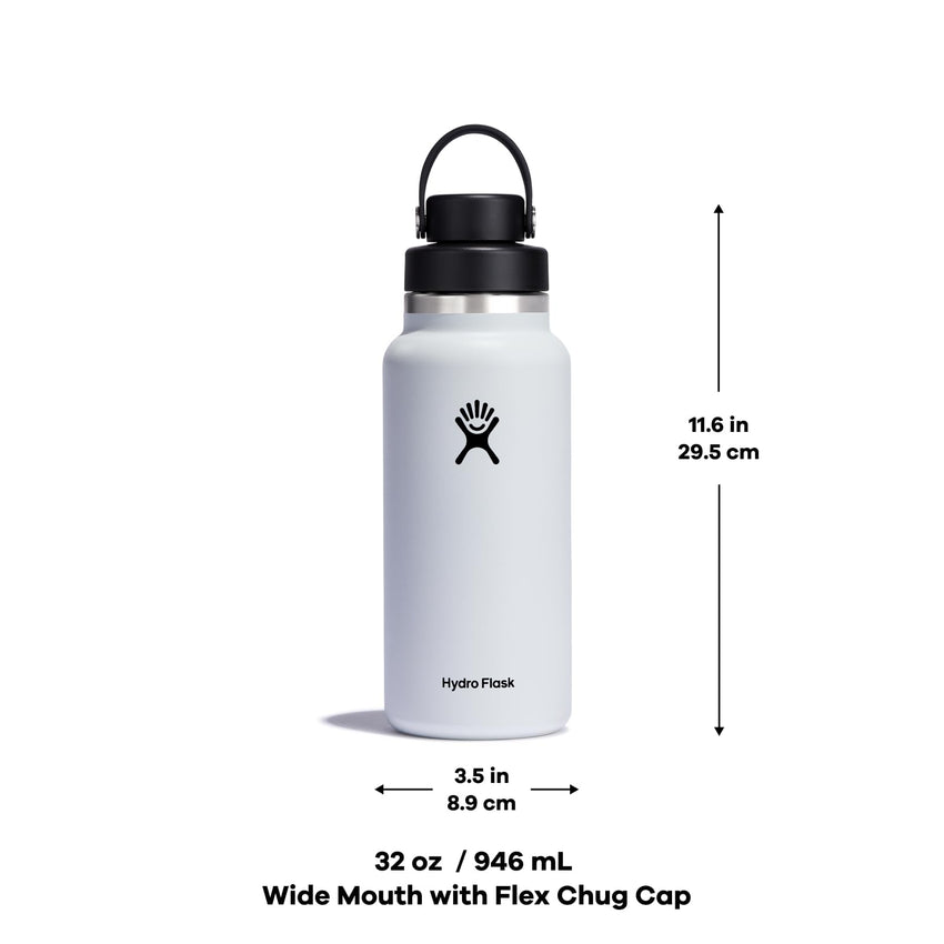 Hydro Flask 40 Oz Wide Flex Chug Cap Tonal Trillium - 7DAY'S