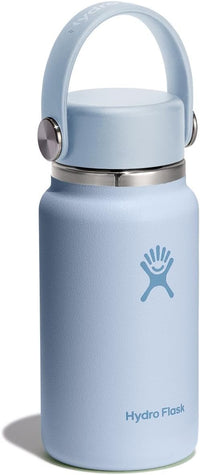 Hydro Flask Micro Bottle - Insulated Mini Leak Proof Flask for Purse or Pocket in 6.7 Oz Surf Blue - 7DAY'S