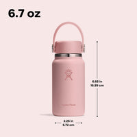 Hydro Flask Micro Bottle - Insulated Mini Leak Proof Flask for Purse or Pocket in 6.7 Oz Surf Blue - 7DAY'S