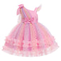 IBTOM CASTLE Girls Birthday Party Dress Heart Glitters Tulle Princess Dress Toddler Flower Girl Wedding Prom Pageant Dress - 7DAY'S