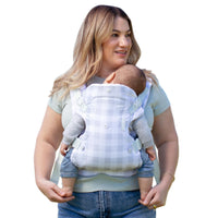 Infantino Flip 4 - in - 1 Convertible Baby Carrier, Adjustable, Ergonomic Babywearing, Registry Essential, Baby Carrier for Newborn to Toddler, Gray - 7DAY'S